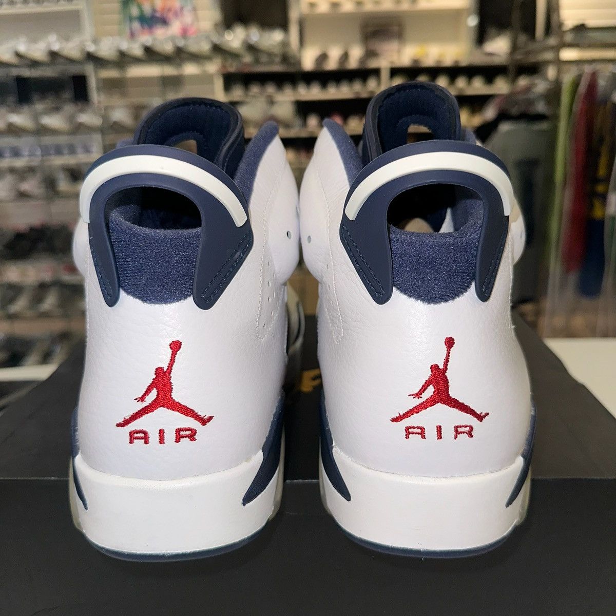 Jordan Brand × Nike Size 13 - Jordan 6 Retro Olympic 2012 VI 384664-130 Size US 13 / EU 46 - 3 Thumbnail
