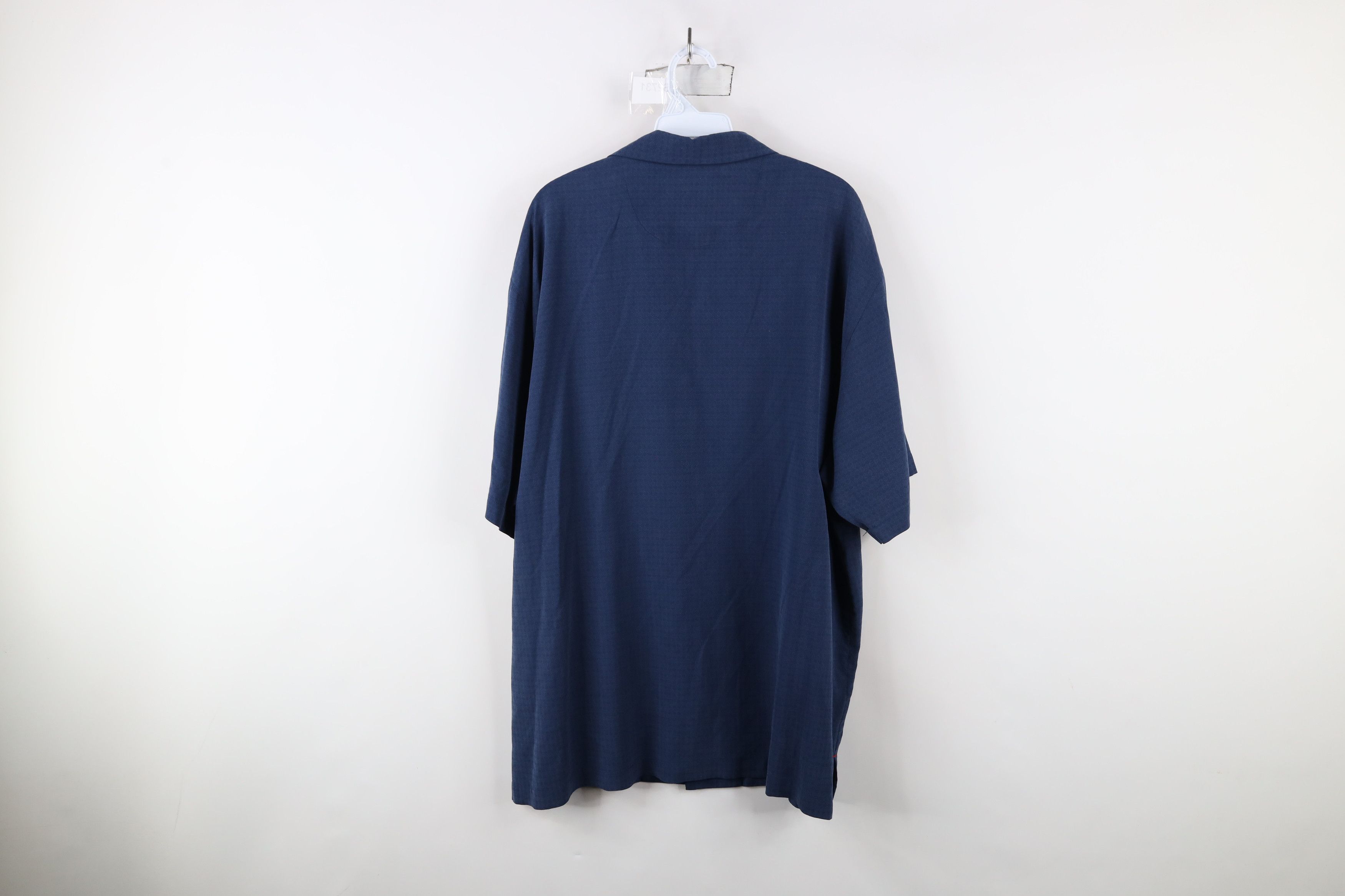 Tommy Bahama × Vintage Vintage Tommy Bahama Baseball Baseball Button Shirt Blue Size US XL / EU 56 / 4 - 13 Thumbnail