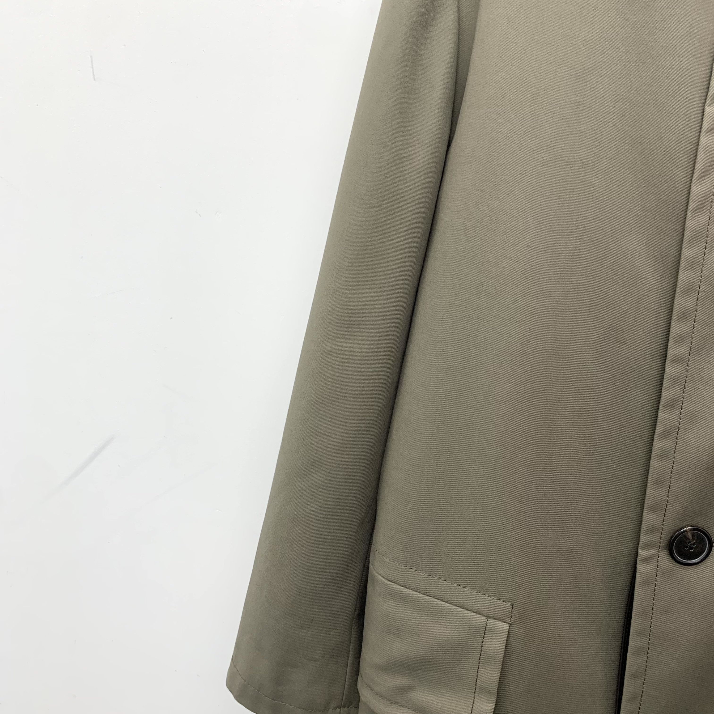 Hermes Hermes Brown-Green Cotton Coat (Size 50) Size US M / EU 48-50 / 2 - 6 Thumbnail