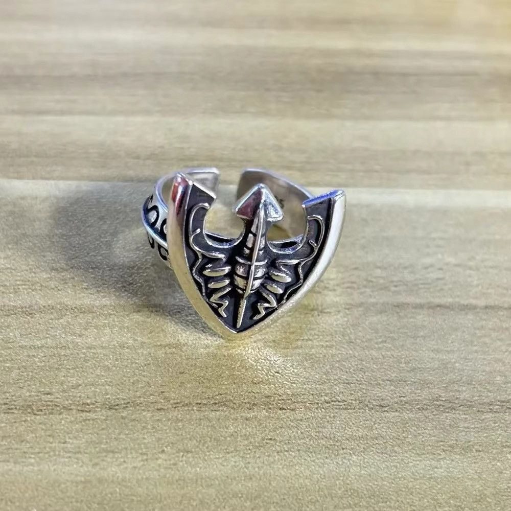 Jewelry × Vintage Cosplay Metal Gothic Adjustable Ring Size ONE SIZE - 1 Thumbnail