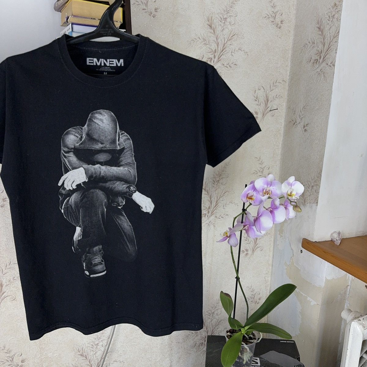 Eminem × Vintage Vintage Eminem 2017 T shirt Black Streetwear Rap Sz M Size US M / EU 48-50 / 2 - 7 Thumbnail