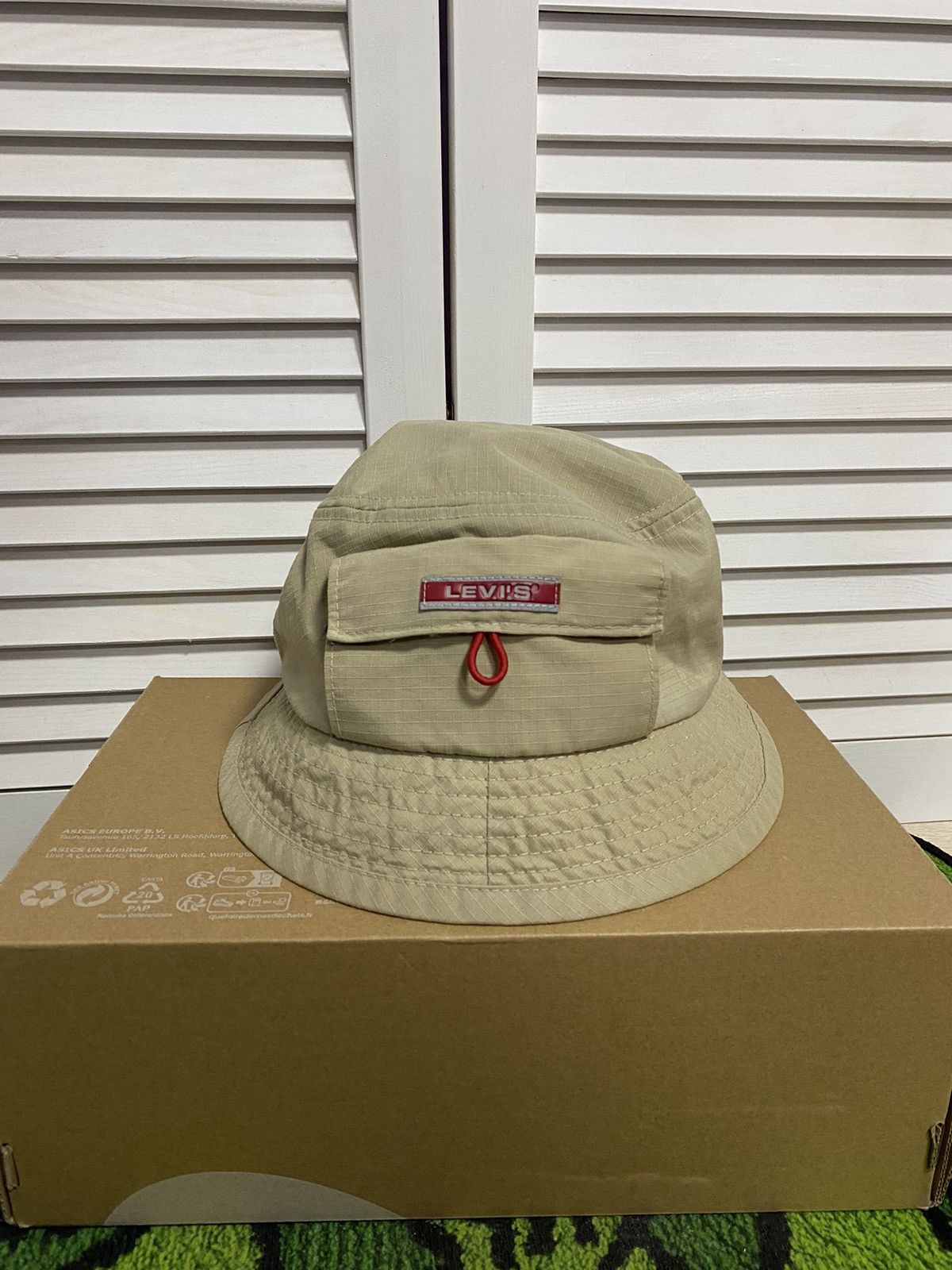 Levi's × Vintage Vintage Panama Hat Levis Pocket Retro 90s Size ONE SIZE - 1 Thumbnail