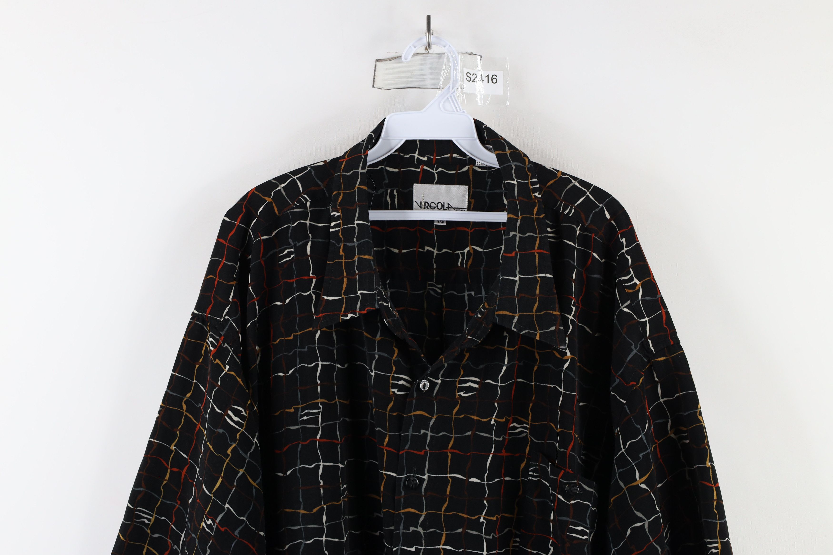Vintage Vintage 90s Streetwear Checkered Short Sleeve Button Shirt Size US XXL / EU 58 / 5 - 2 Thumbnail