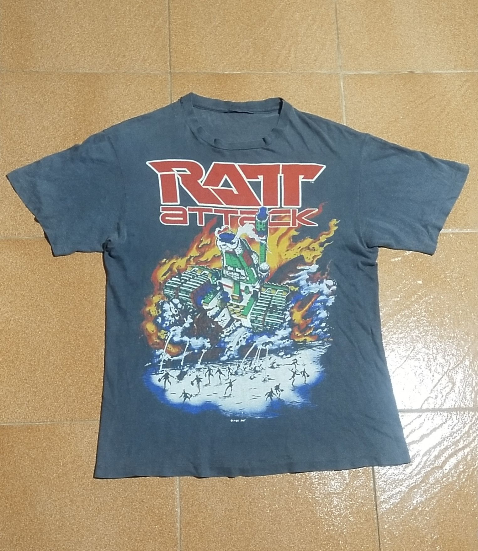 Band Tees × Vintage FINAL DROP TRUE VINTAGE METAL BAND Size US M / EU 48-50 / 2 - 2 Thumbnail