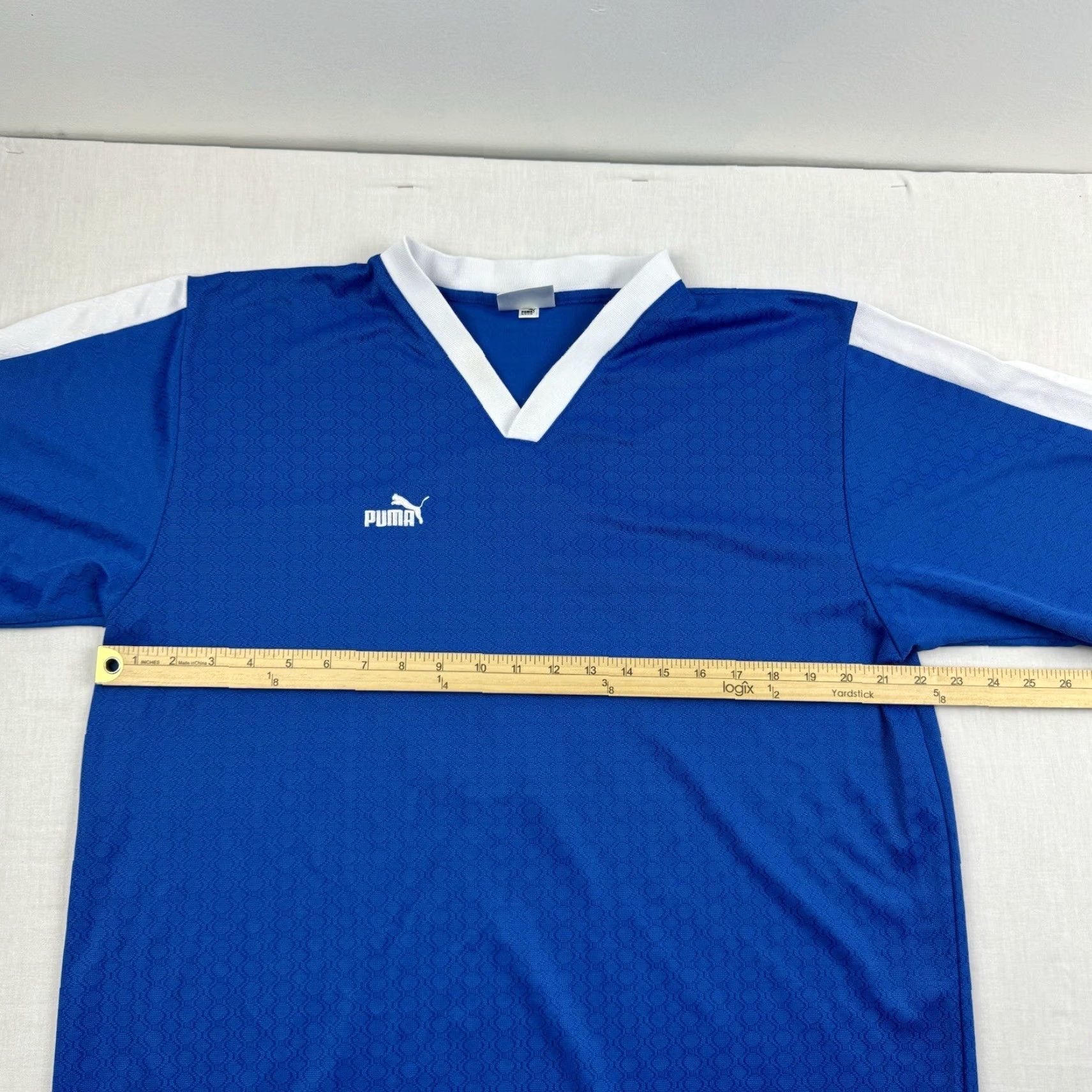 Puma VINTAGE PUMA Jersey Soccer Football Adult XL Blue 90s FIFA Mens Soccer Shirt Size US XL / EU 56 / 4 - 7 Thumbnail