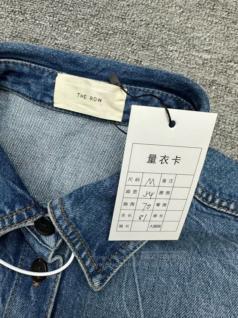 The Row The row Blue denim jacket Size M / US 6-8 / IT 42-44 - 3 Thumbnail