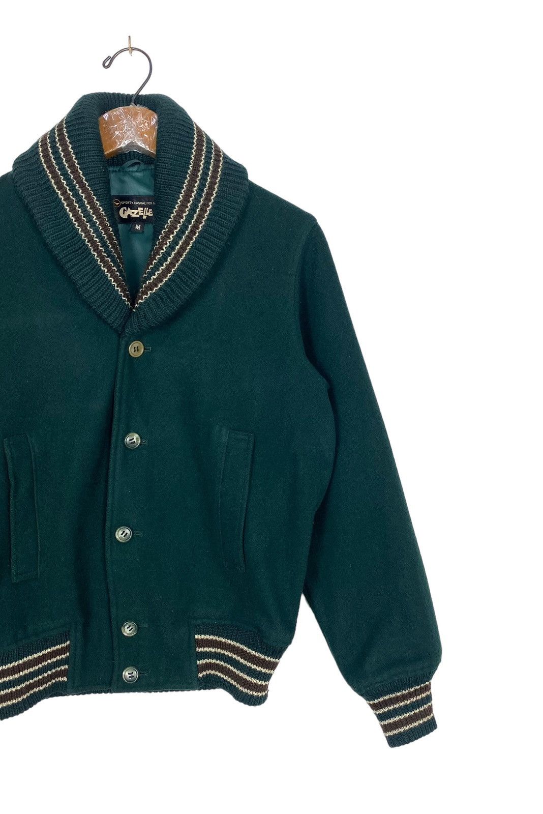 Japanese Brand Rare‼️ Vintage Gazelle Wool Jacket Made in Japan Size US S / EU 44-46 / 1 - 3 Thumbnail