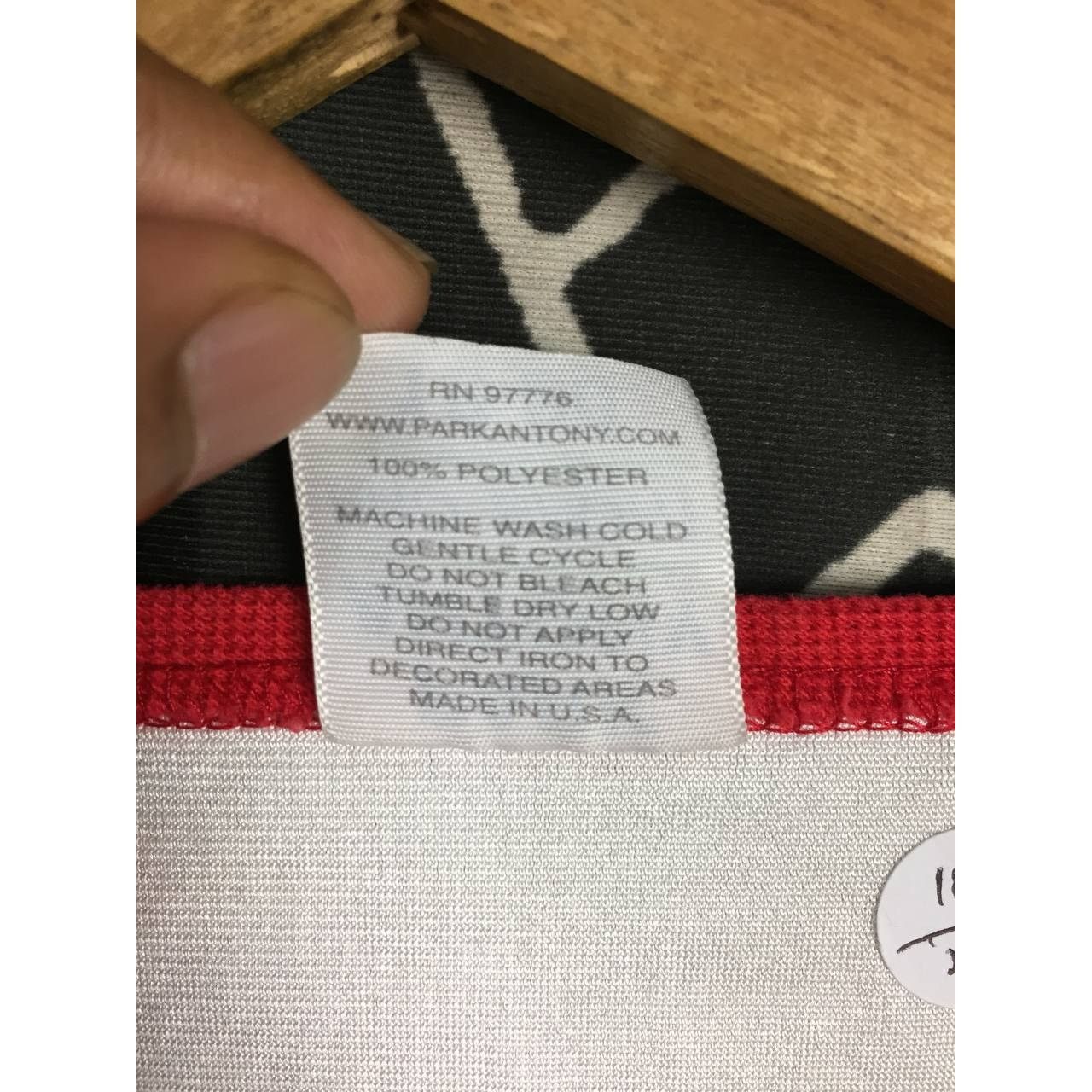 NBA × Vintage Park Antony Pro Sport NBA Chicago Bulls Basketball Jersey Size US S / EU 44-46 / 1 - 17 Thumbnail