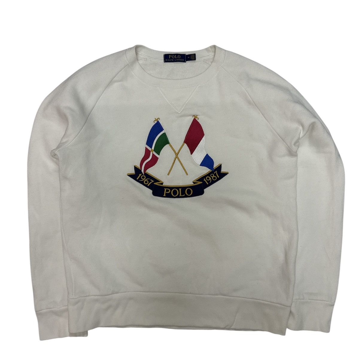 Polo Ralph Lauren 1967-1987 Cross Flag Sweatshirt