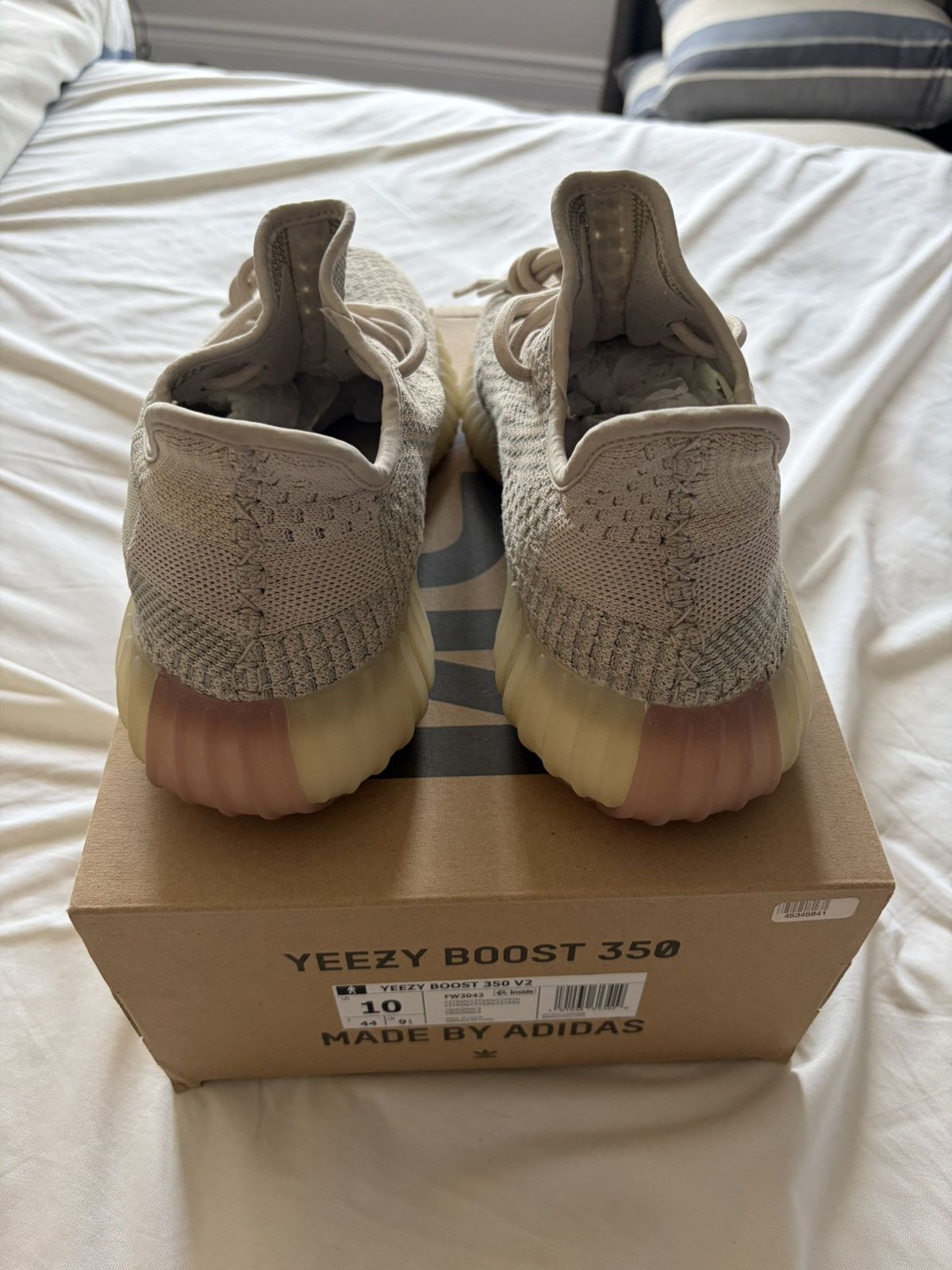 Adidas YEEZY BOOST 350 Citrin Non-reflective Size US 10 / EU 43 - 2 Thumbnail