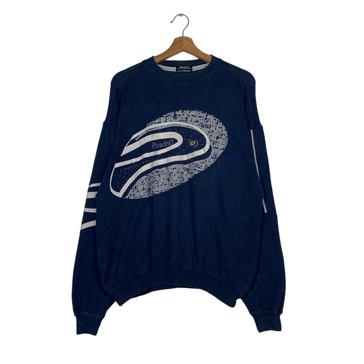 Japanese Brand Japanese Brand Paradiso Big Logo Crewneck Sweatshirt Size US M / EU 48-50 / 2 - 1 Thumbnail