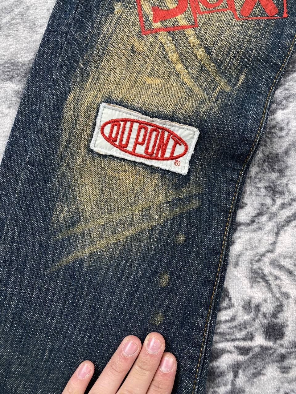 Dolce & Gabbana Vintage Dolce & Gabbana Big Logo Flared Jeans Denim Size 27" / US 4 / IT 40 - 11 Thumbnail
