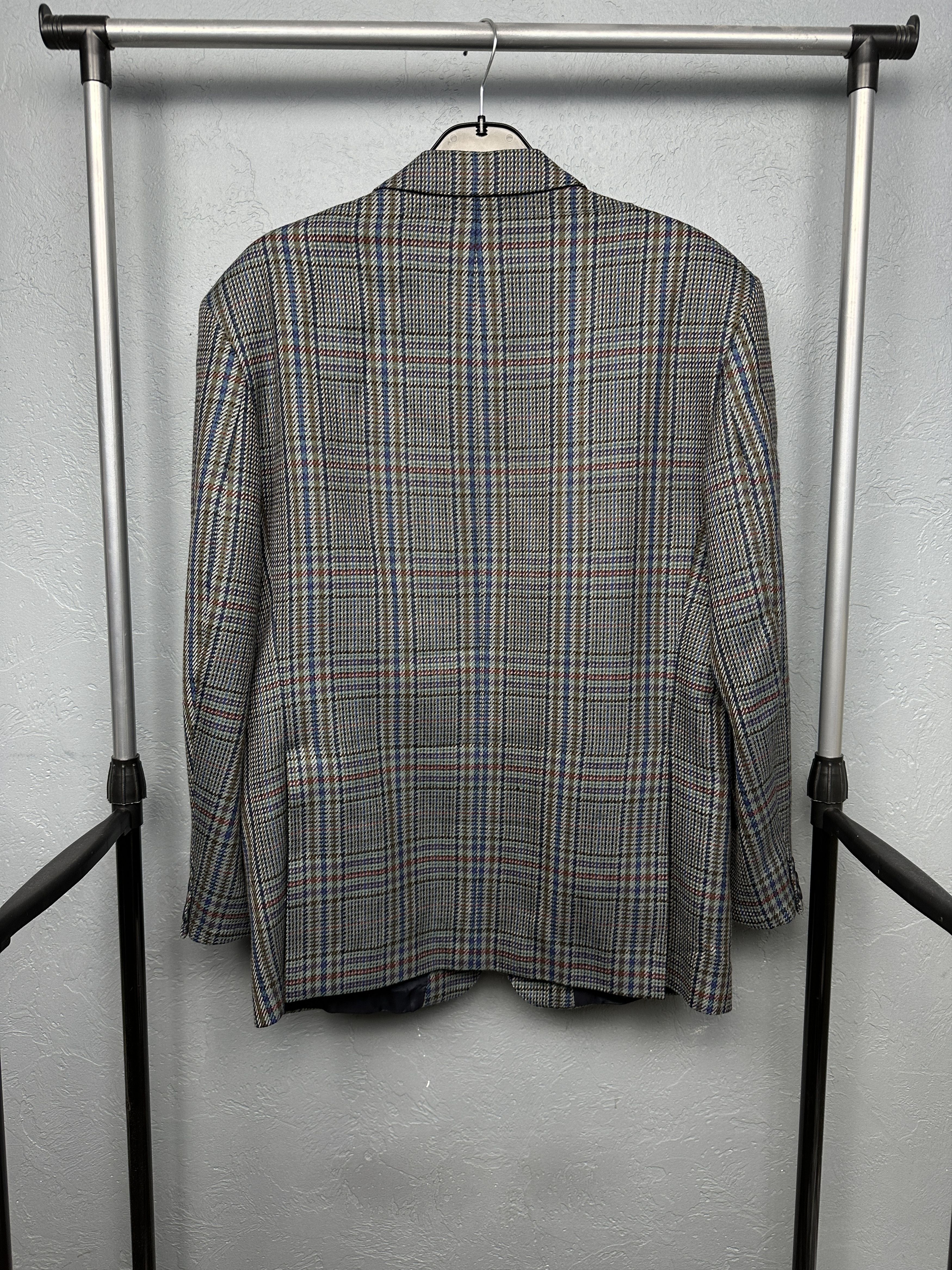 DAKS Daks London Vintage Mens Wool Herringbone Blazer Jacket Size US L / EU 52-54 / 3 - 9 Thumbnail