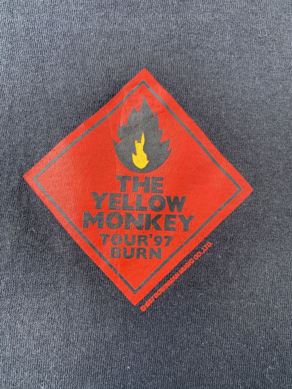 Band Tees Vintage 90s The Yellow Monkey Band Parody Massive Attack Size US M / EU 48-50 / 2 - 3 Thumbnail