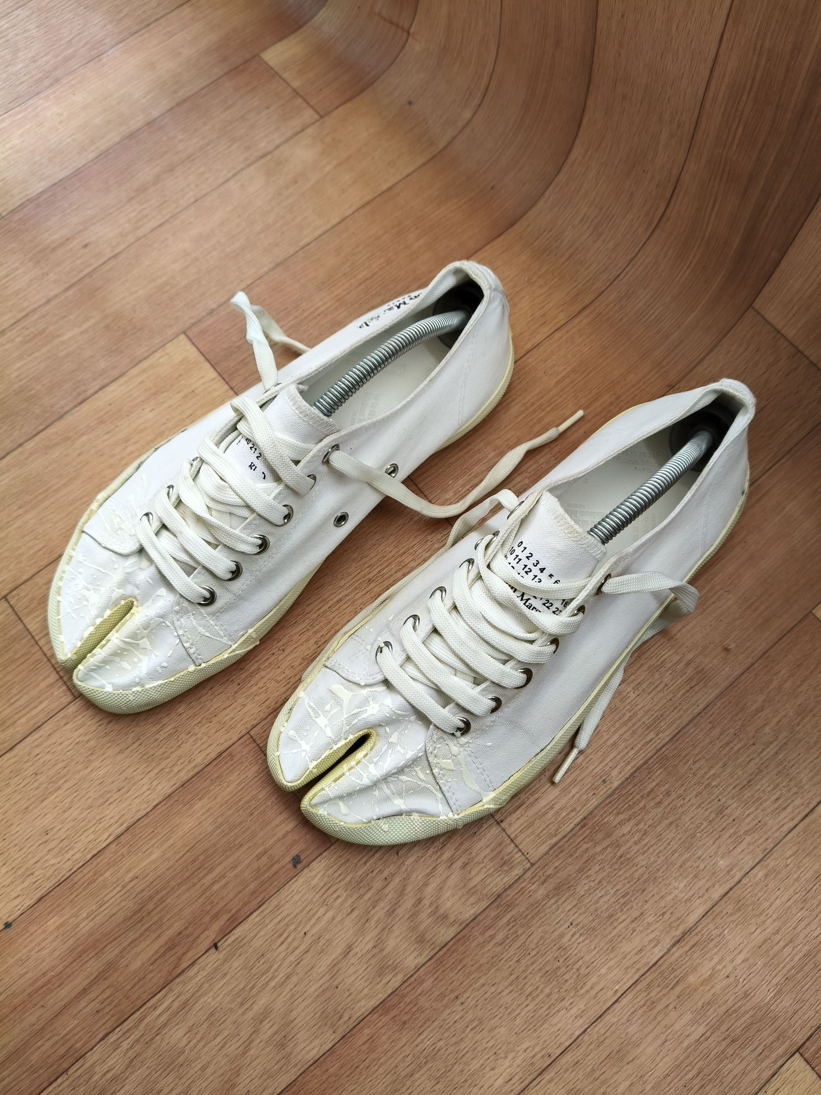 Maison Margiela Maison Margiela splatter canvas tabi Size US 9.5 / EU 42-43 - 9 Thumbnail