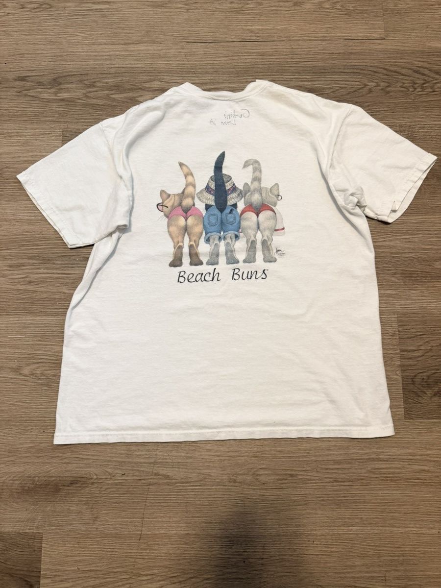 Other Vintage funny cat tee Size US L / EU 52-54 / 3 - 2 Thumbnail