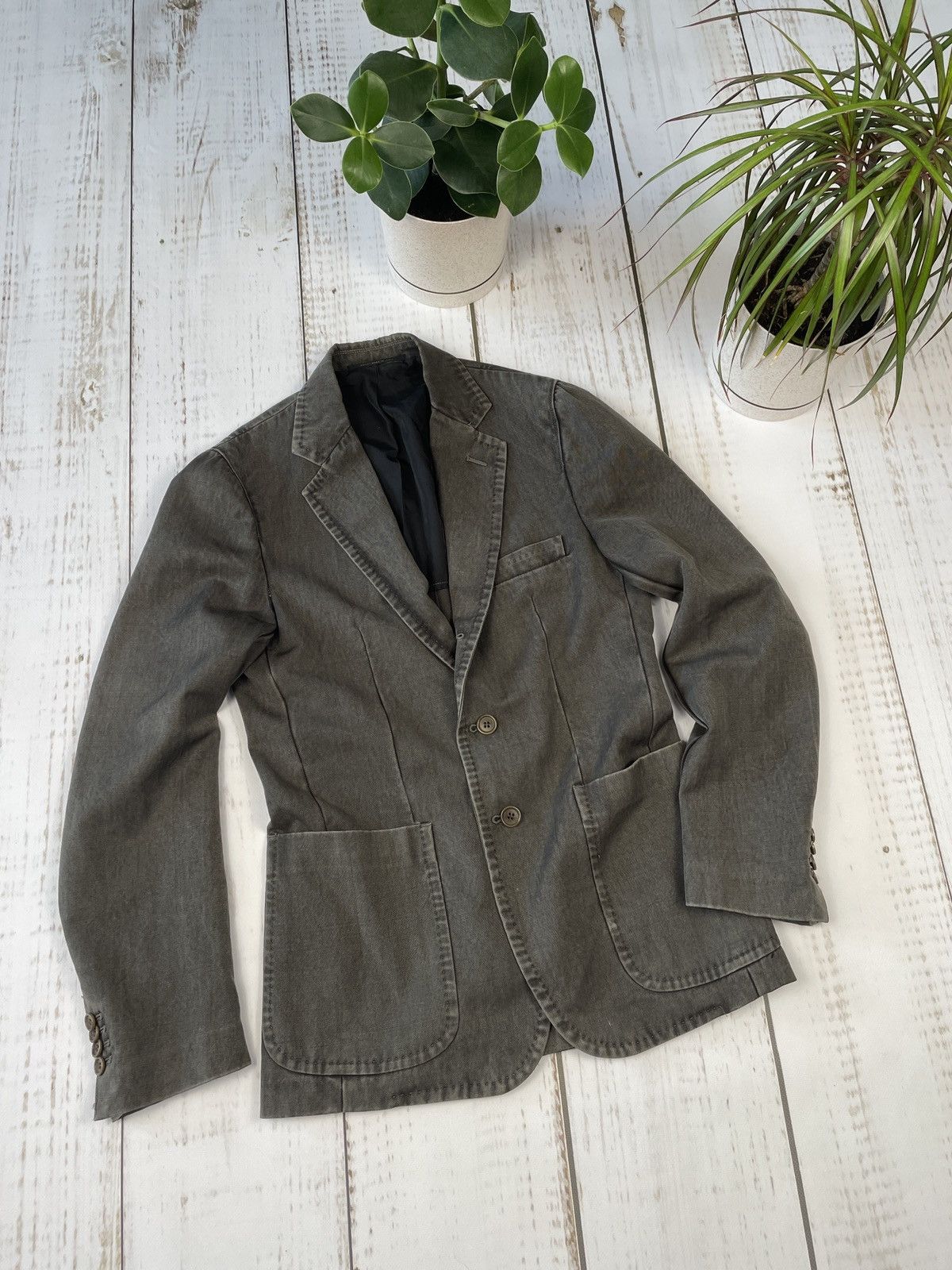 image of Archival Clothing x C P Company Cp Company Vintage Blazer Jacket Archive in Grey (Size Medium)
