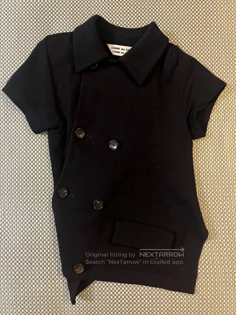 Comme des Garcons Comme Des Garcons Bowling shirt-style transformed top Size S / US 4 / IT 40 - 1 Thumbnail