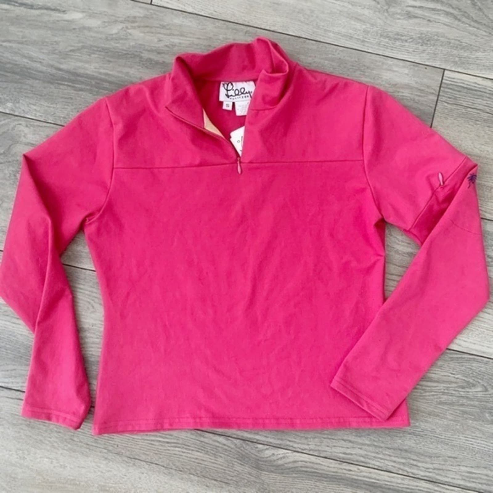 NWT Lilly Pulitzer Pink Coolmax Pullover SMALL