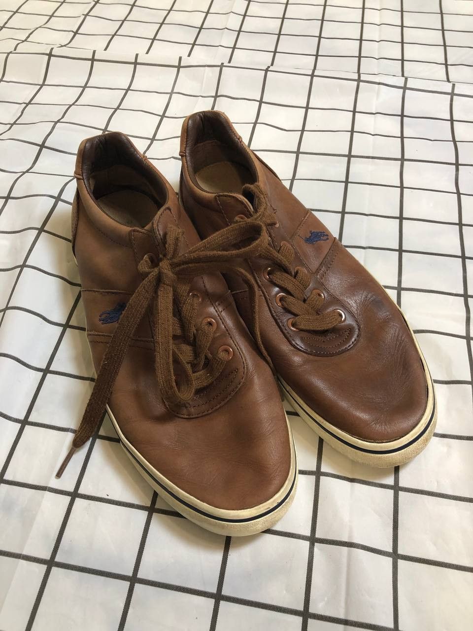Polo Ralph Lauren Ralph Lauren Hanford Leder Sneaker Herren Neu ungetragen Size US 10 / EU 43 - 1 Thumbnail
