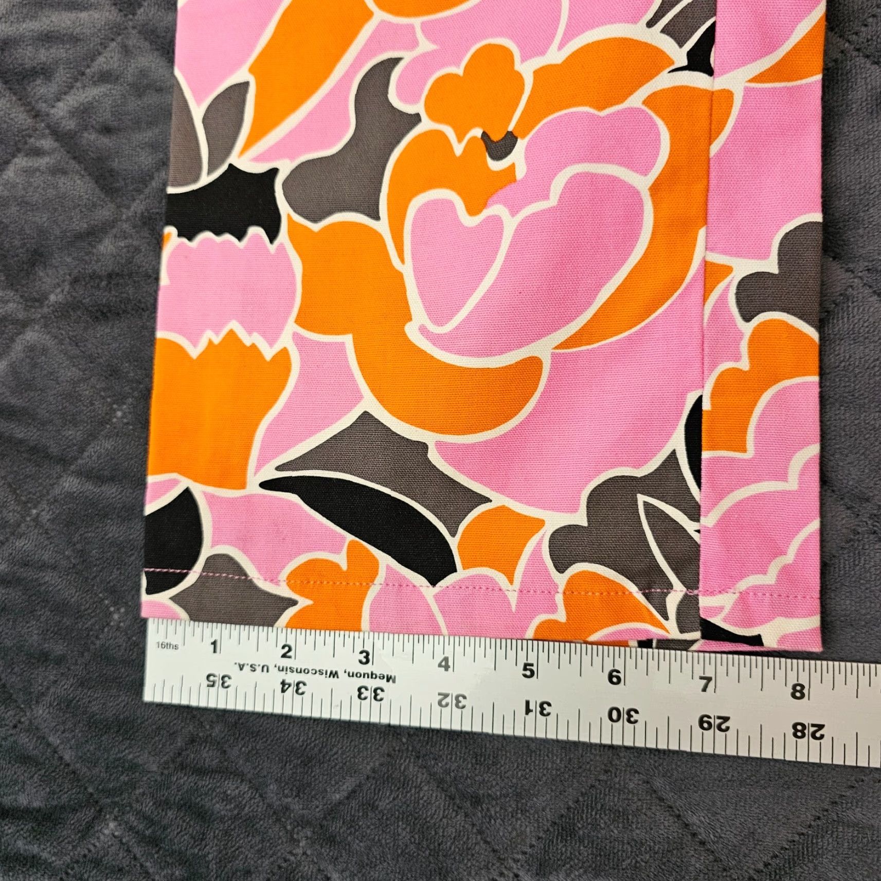 Vintage Ideology Women's Slim Fit Ankle Pants Size 8 Pink Floral Casual Stretch Size 30" / US 8 / IT 44 - 7 Thumbnail