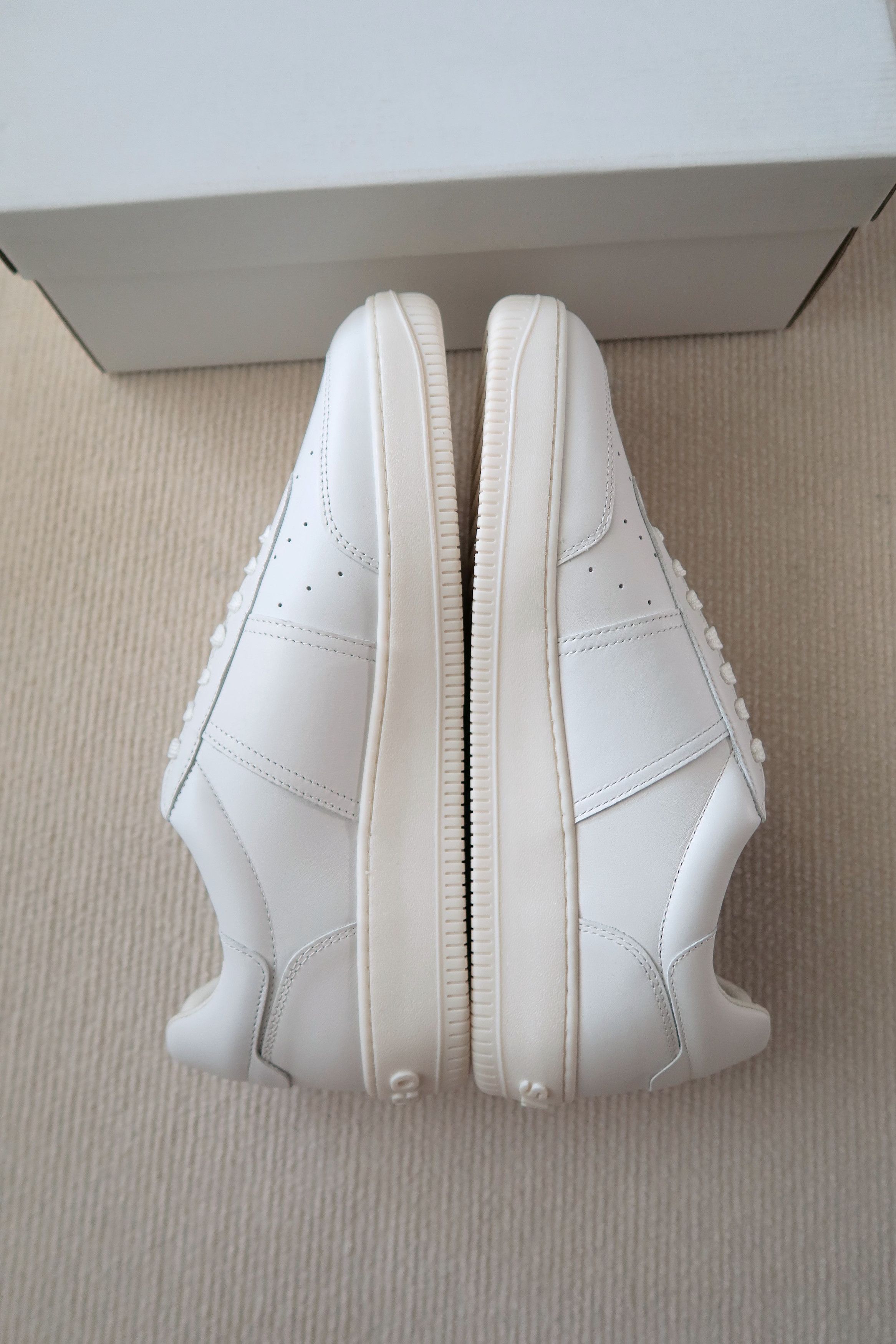 Sandro Sandro Magic Plain Leather Low Top Sneakers Size US 11 / EU 44 - 11 Thumbnail