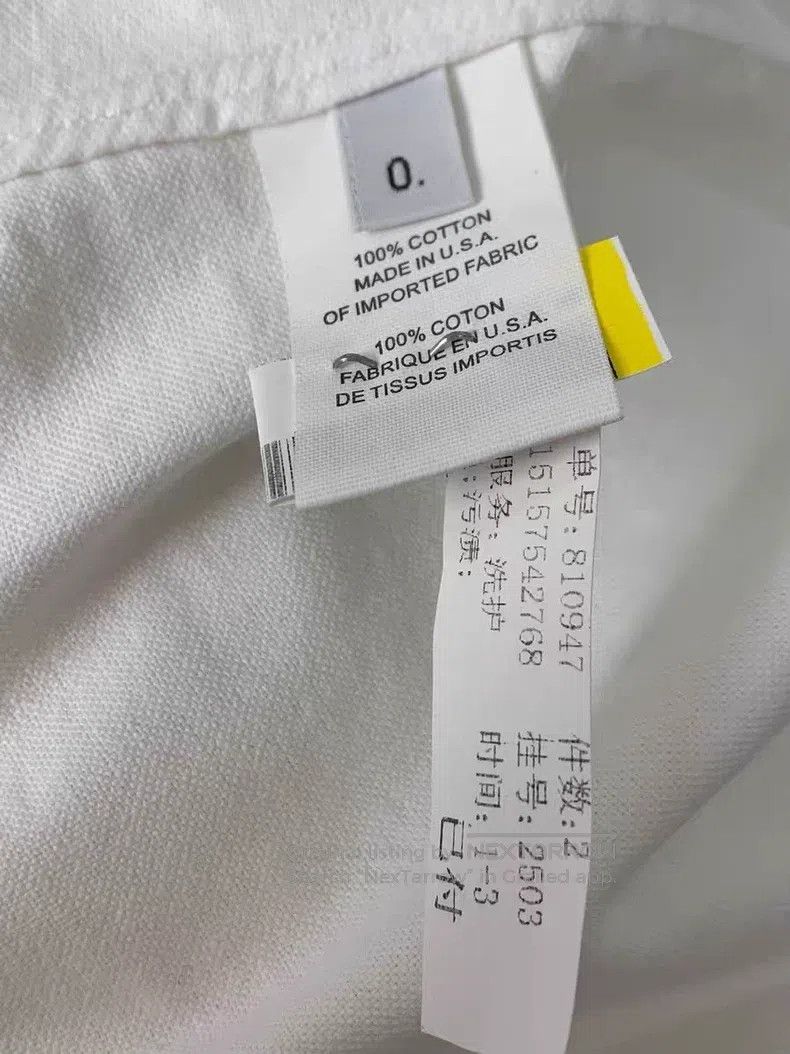 Thom Browne Thom Browne Oxford Cloth Basic White Shirt Size US XS / EU 42 / 0 - 4 Thumbnail
