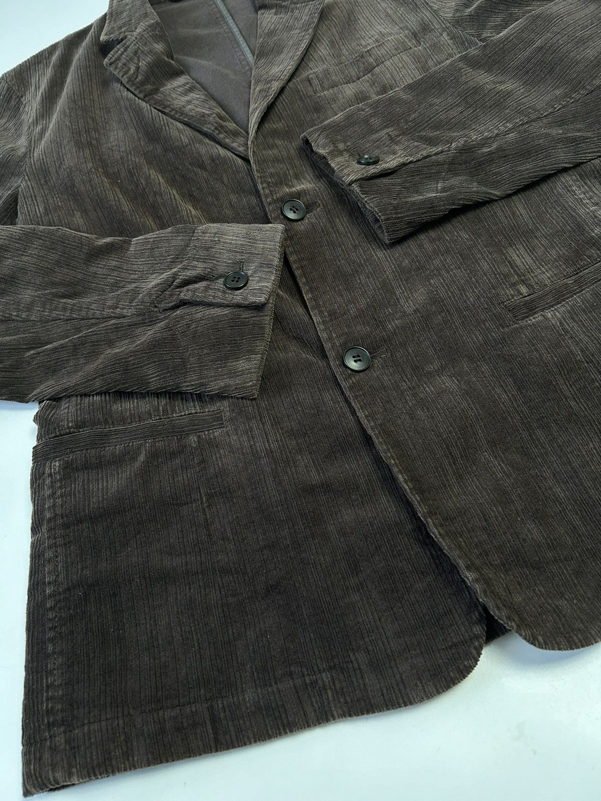 Designer × Japanese Brand × Lacoste LACOSTE CORDUROY SINGLE BREAST BLAZER Size 36R - 3 Thumbnail