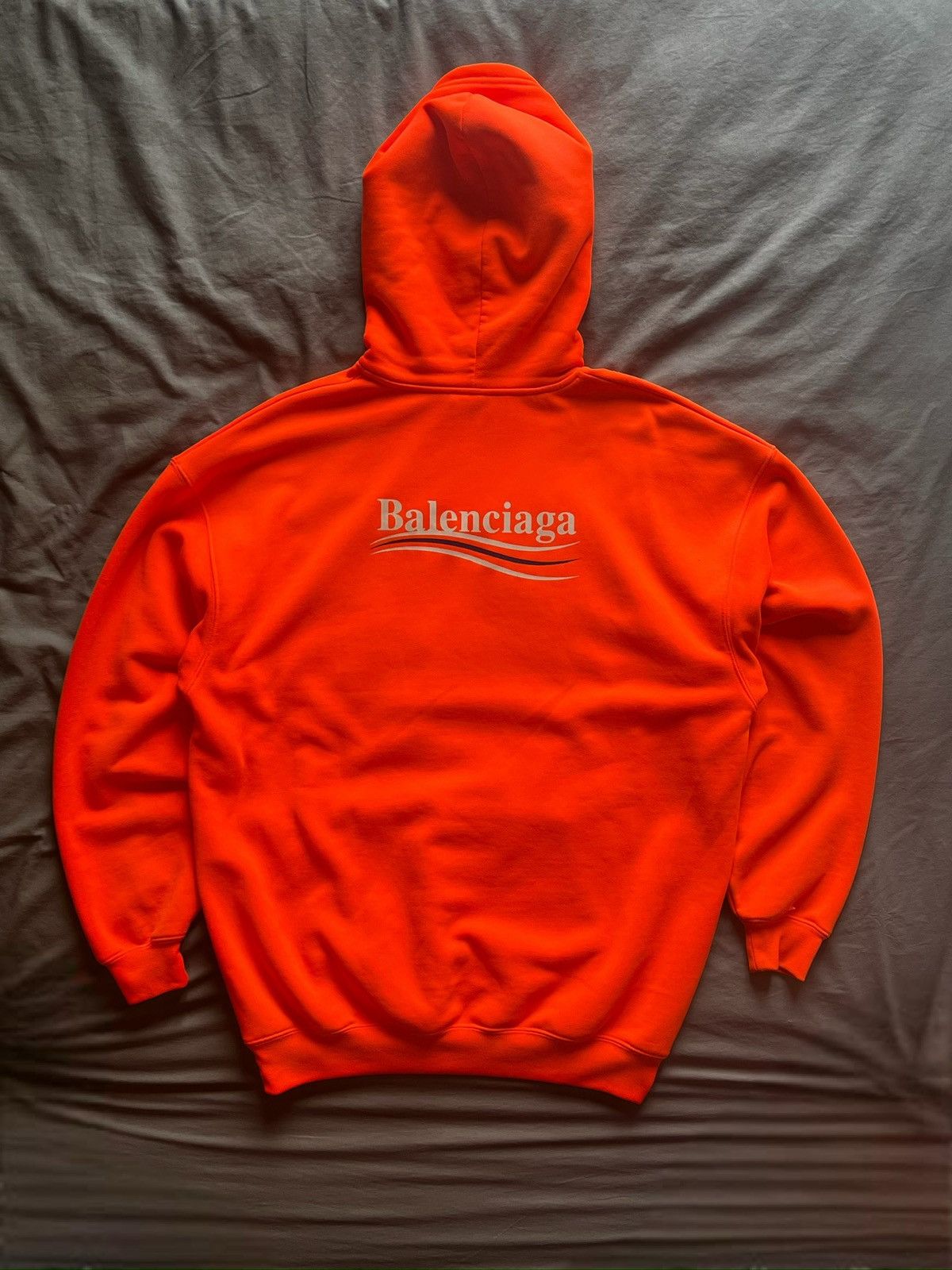 Balenciaga Balenciaga Hoodie Orange Size US S / EU 44-46 / 1 - 1 Thumbnail