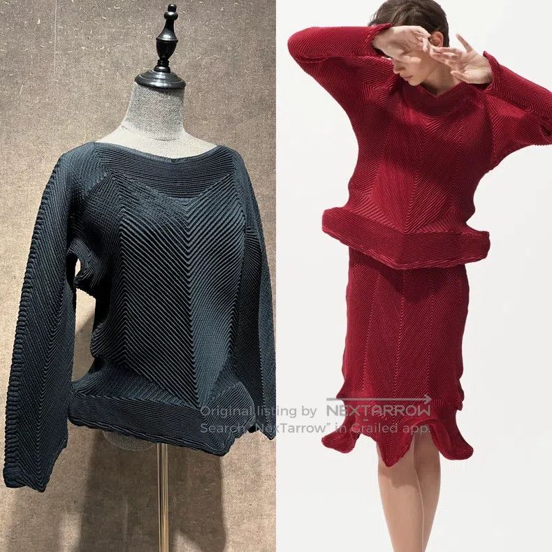 Issey Miyake Issey Miyake Main Line Bud Long Sleeve Top Size M / US 6-8 / IT 42-44 - 1 Thumbnail