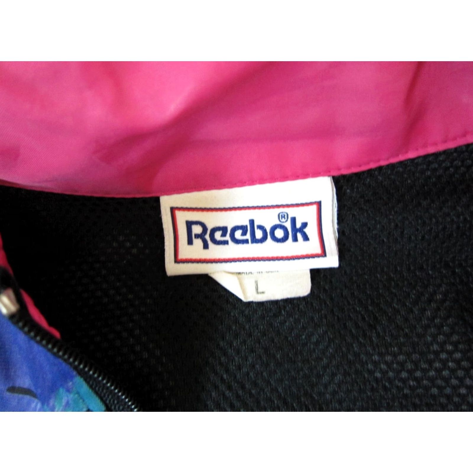 Reebok VINTAGE Reebok Jacket Womens L Black Blue Gore Windstopper Zip Size L / US 10 / IT 46 - 4 Thumbnail