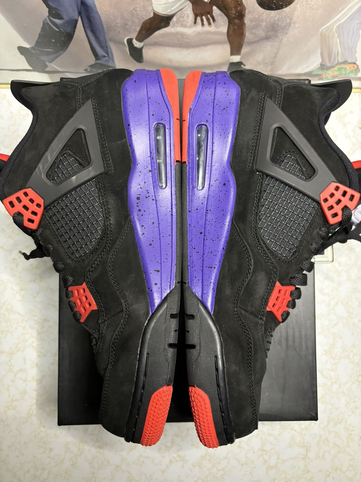 Jordan Brand Air Jordan 4 Retro OG Raptor Drake Size US 12 / EU 45 - 3 Thumbnail