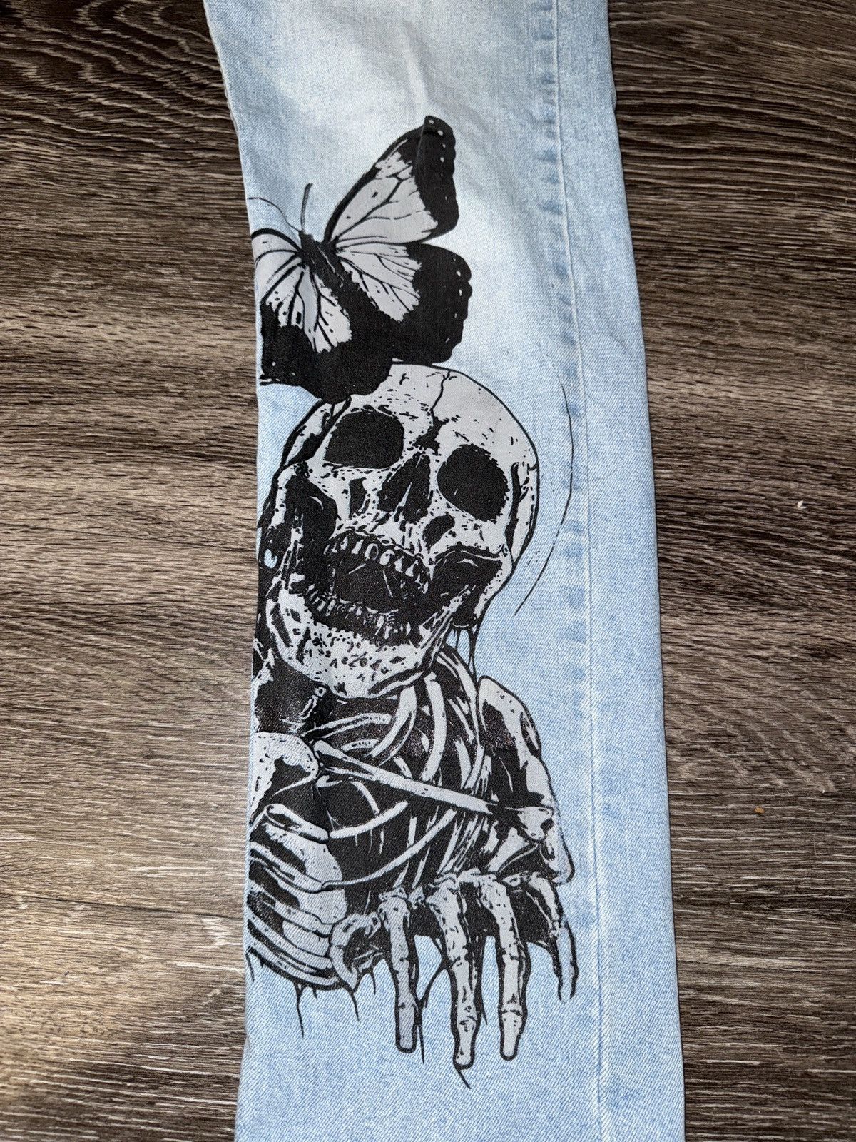 Levi's × UNFINISHED LEGACY *RARE* Unfinished Legacy x Levi’s “The Fearless Denim” Size US 32 / EU 48 - 2 Thumbnail
