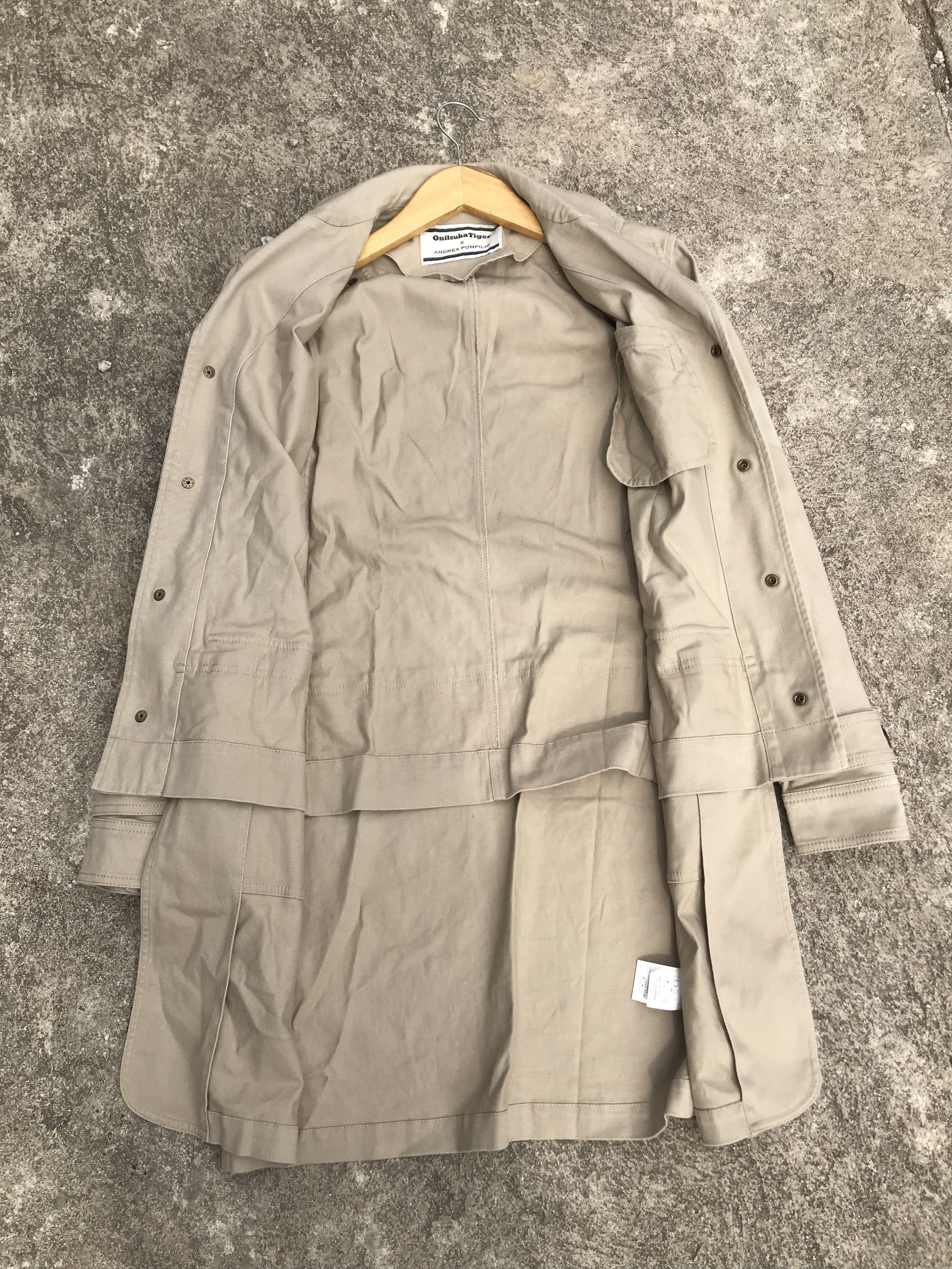Andrea Pompilio × Japanese Brand × Onitsuka Tiger Onitsuka Tiger x Andrea Pompilio Utility Coat Red Accents Size M / US 6-8 / IT 42-44 - 3 Thumbnail