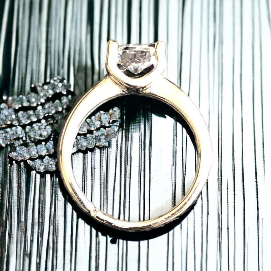 Other Cubic Zirconia Engagement Wedding Travel SizeAdjustable Ring Size ONE SIZE - 10 Thumbnail