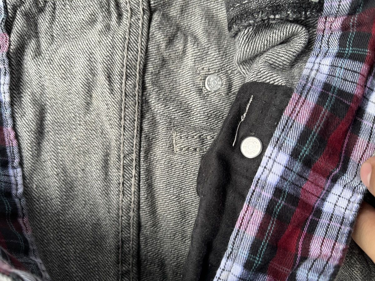 14th Addiction 2000s FLARE PUNK ACID WASH ROOT THREE NUMBER NINE STYLE Size US 31 - 11 Thumbnail