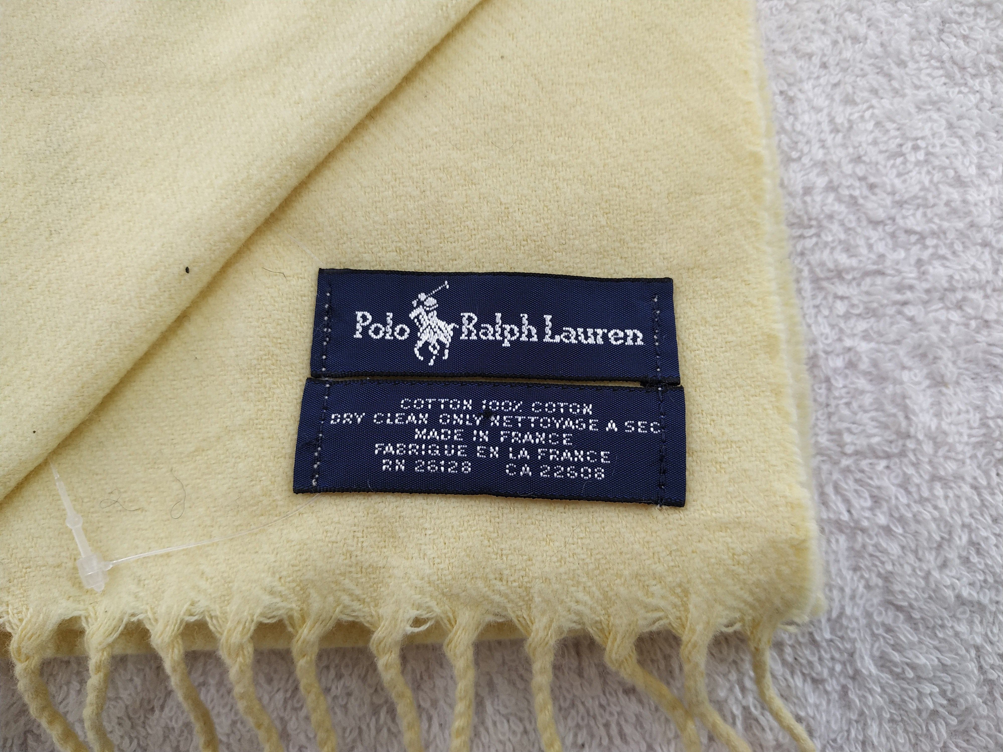 Polo Ralph Lauren × Vintage Polo Ralph Lauren Scarf / Muffler / Neckwear Size ONE SIZE - 6 Thumbnail