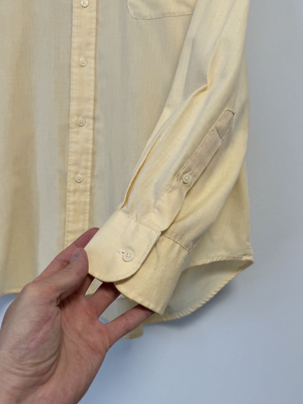 Yves Saint Laurent Yves Saint Laurent Button Up Shirt YSL Luxury Size US XL / EU 56 / 4 - 6 Thumbnail