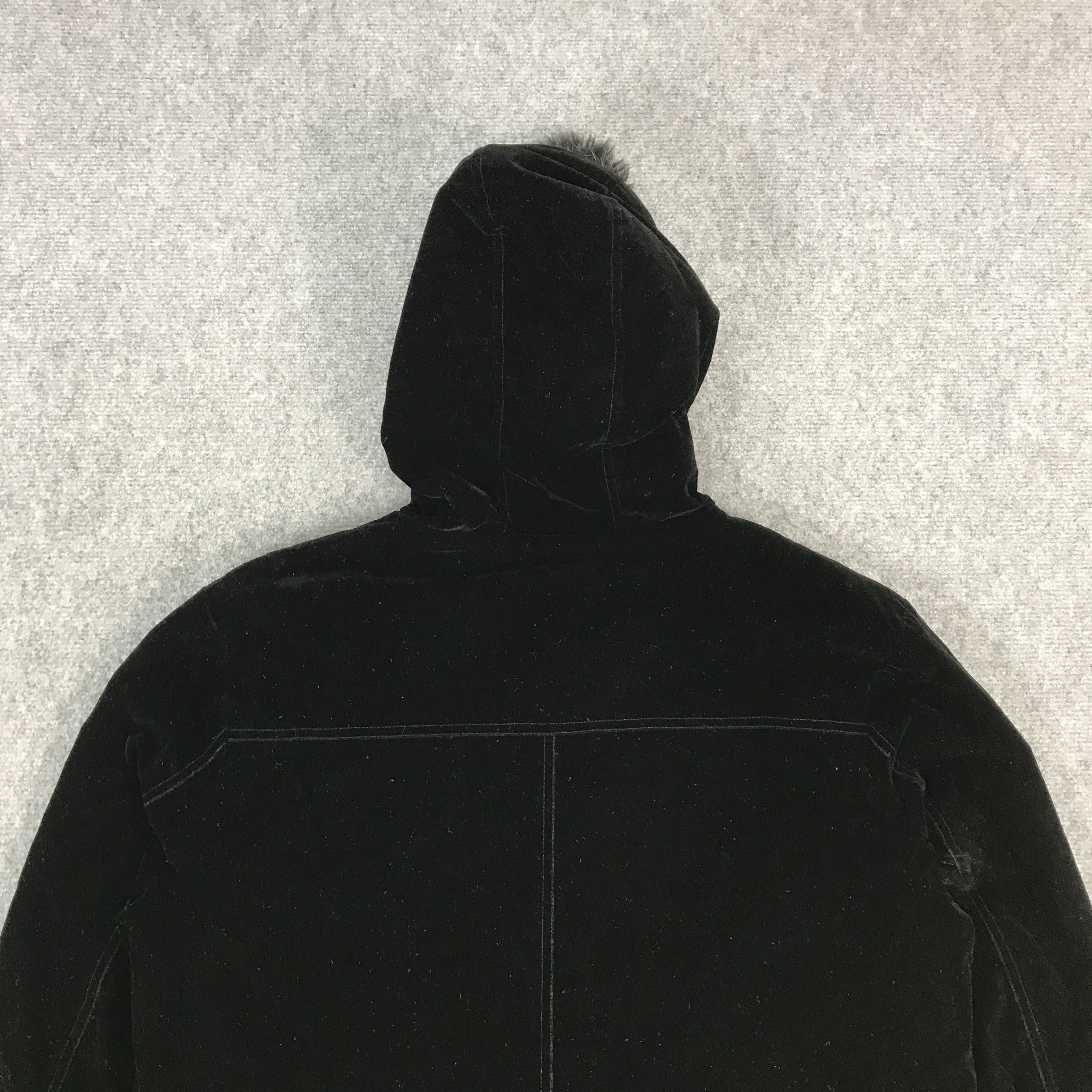 If Six Was Nine × Japanese Brand × Le Grande Bleu (L.G.B.) FUR HOODIES BAREBACK REALDRESS VELVET DESIGN JACKET Size US L / EU 52-54 / 3 - 4 Thumbnail