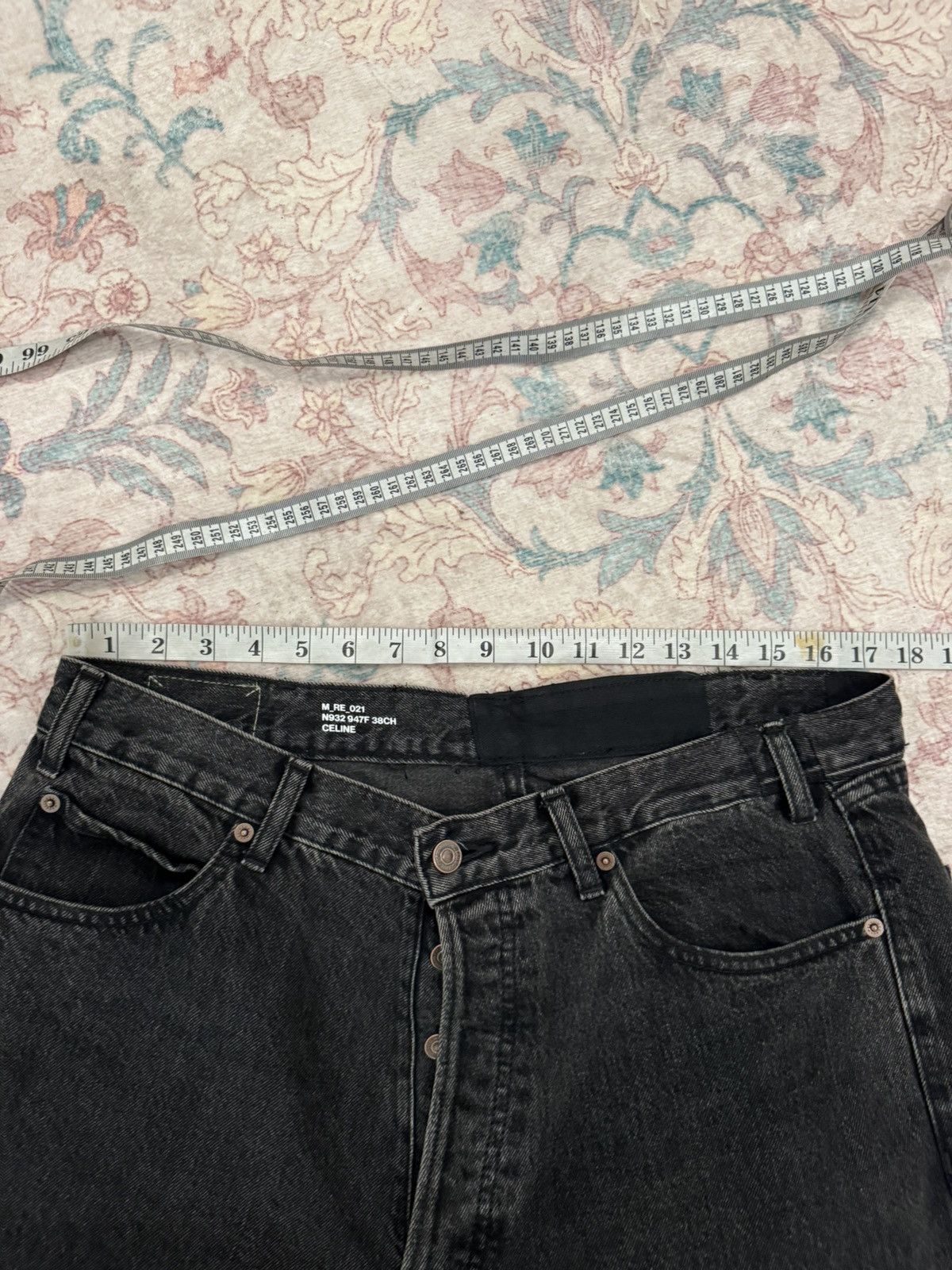Celine Wesley Dark Grey denim Size US 34 / EU 50 - 5 Thumbnail