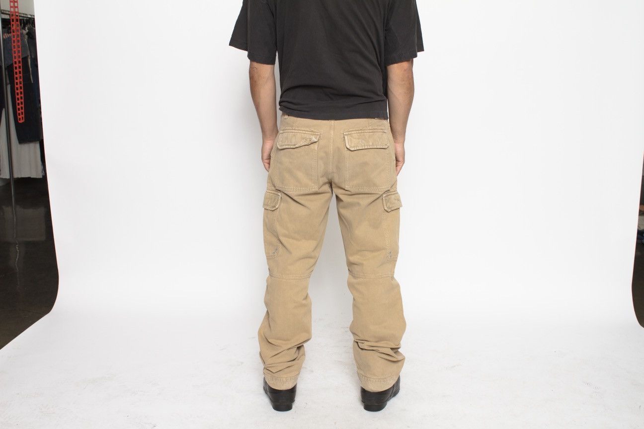 Vintage TAN CARGO POCKET PANTS BY MURPHY AND NYE Size US 34 / EU 50 - 5 Thumbnail