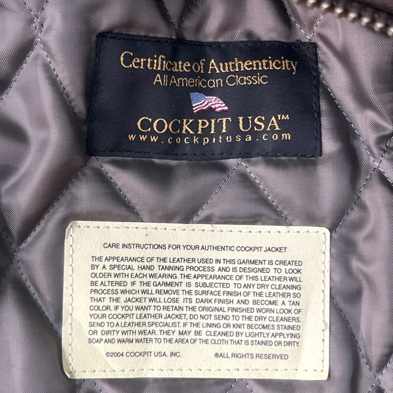 Cockpit USA Cockpit USA (AVIREX) Type G-1 Bomber Jacket Map Lined Size US XXL / EU 58 / 5 - 7 Thumbnail