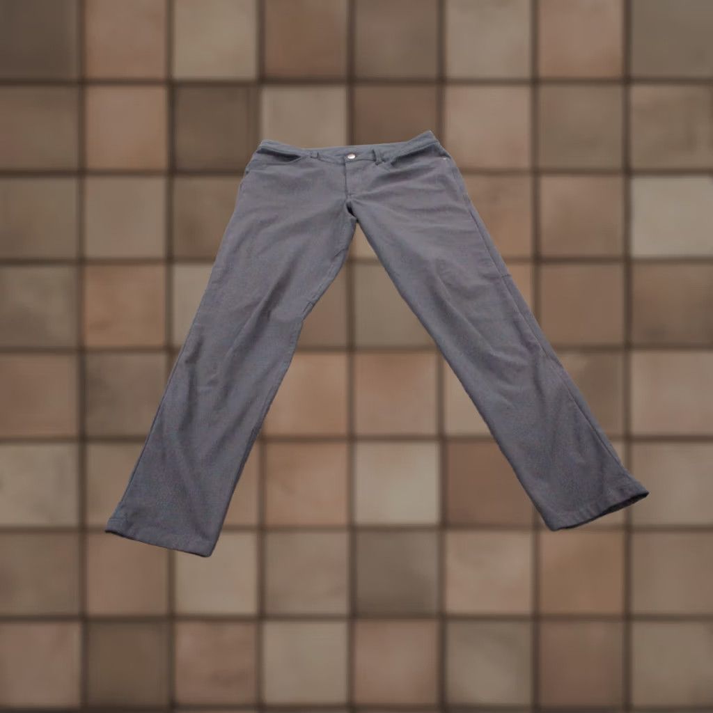 Lululemon Lululemon Mens 32 Black Chino Slim Fit Warpstreme Pants LM5704S Size US 32 / EU 48 - 1 Thumbnail