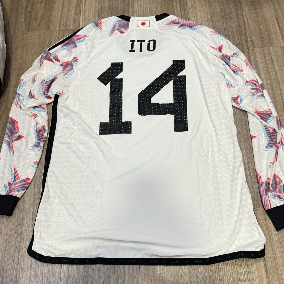 Adidas Japan 22/23 player issue away shirt #14 Ito (Bnwt) | Grailed