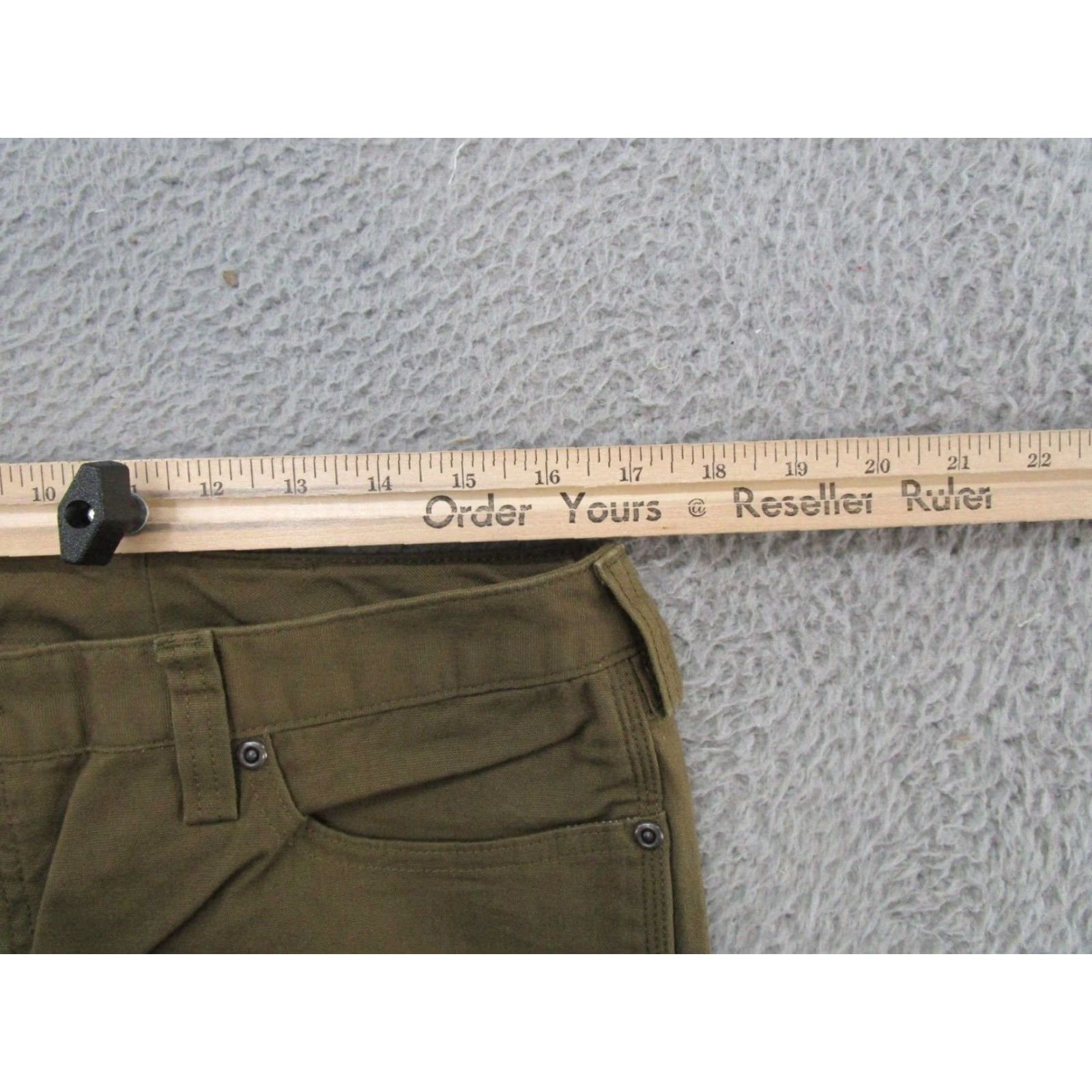 Doublet Duluth Trading Women's Size 12x33 Canvas Double Knee Work Pants Slim Leg NEW Size 34" / US 12 / IT 48 - 6 Thumbnail