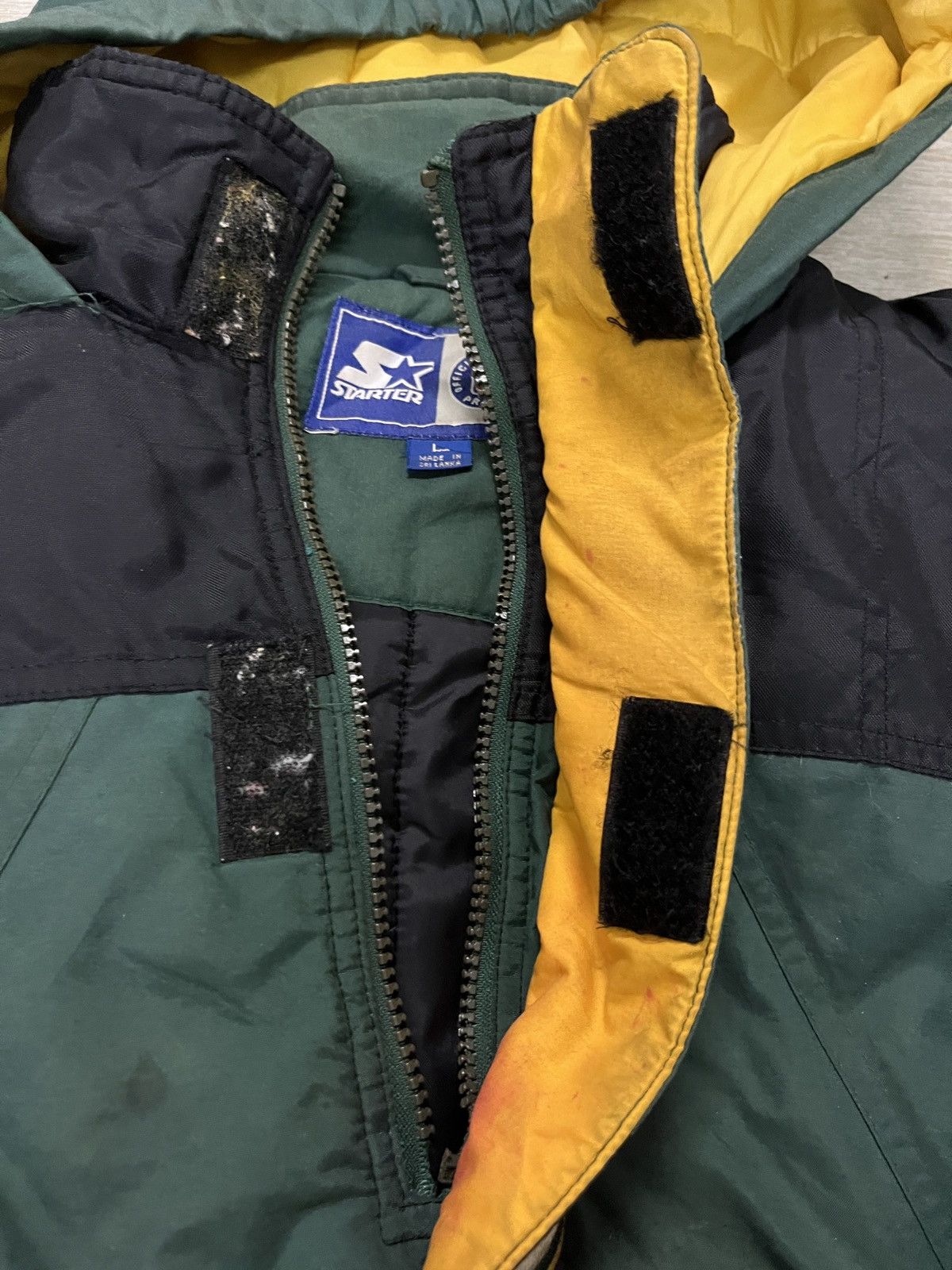 Starter × Vintage Vintage Green Bay Packers Starter Jacket Size US XL / EU 56 / 4 - 11 Thumbnail