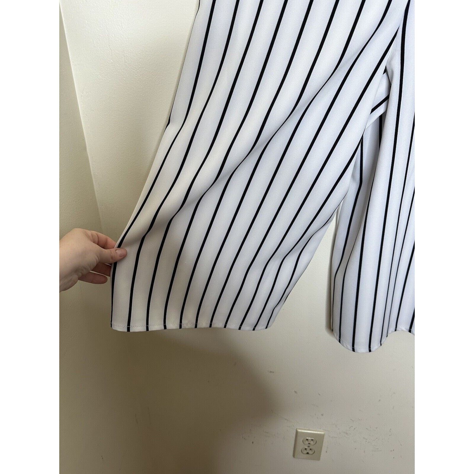 Asos ASOS Wide Leg Palazzo Drop Pants High Rise Cropped Size 6 Size 28" / US 6 / IT 42 - 2 Thumbnail