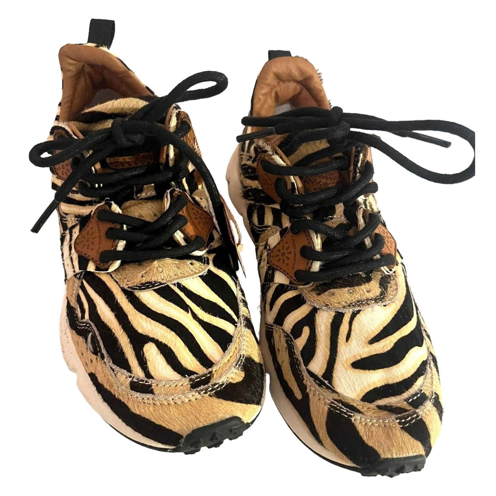 Free People X Flower Mountain Pony Hair Corax Tennis Shoes W
