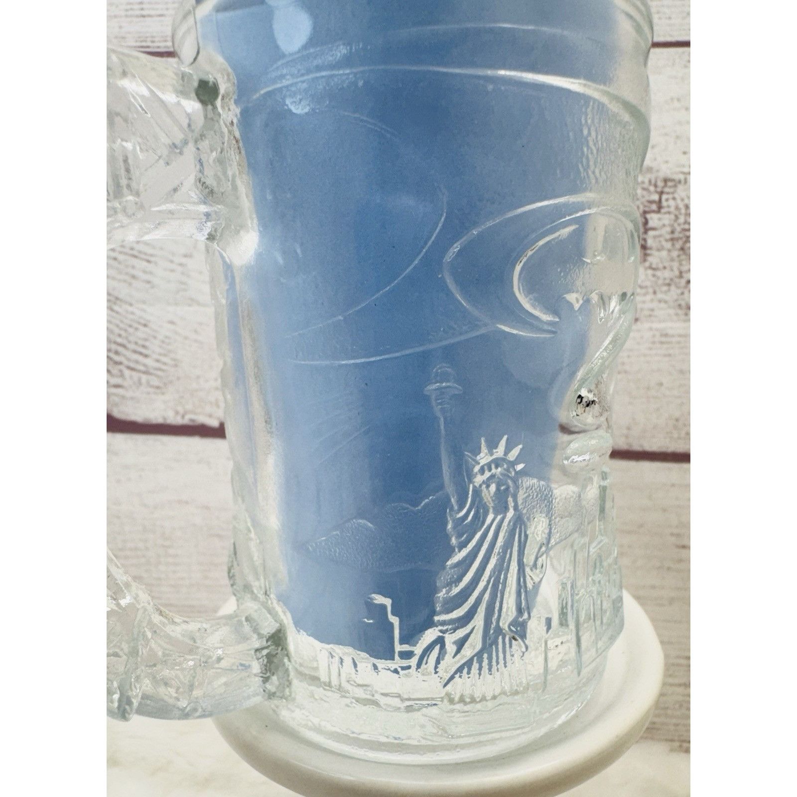 Other McDonalds Batman Forever "BATMAN" Vintage Glass Coffee Mug C Size ONE SIZE - 15 Thumbnail