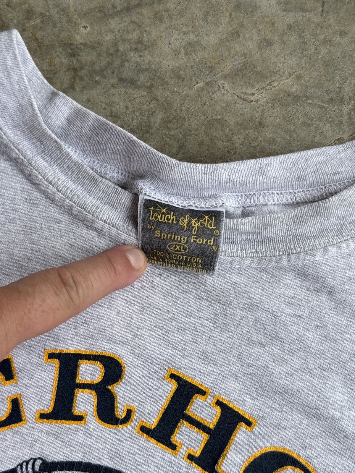 Vintage *RARE* VINTAGE 90s POWERHOUSE GYM TEE DORIAN YATES Size US XXL / EU 58 / 5 - 6 Thumbnail